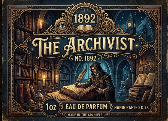 The Riot Act Archivist No. 1892 Cologne — Small Batch Smoky Botanical Men's Artisan Cologne