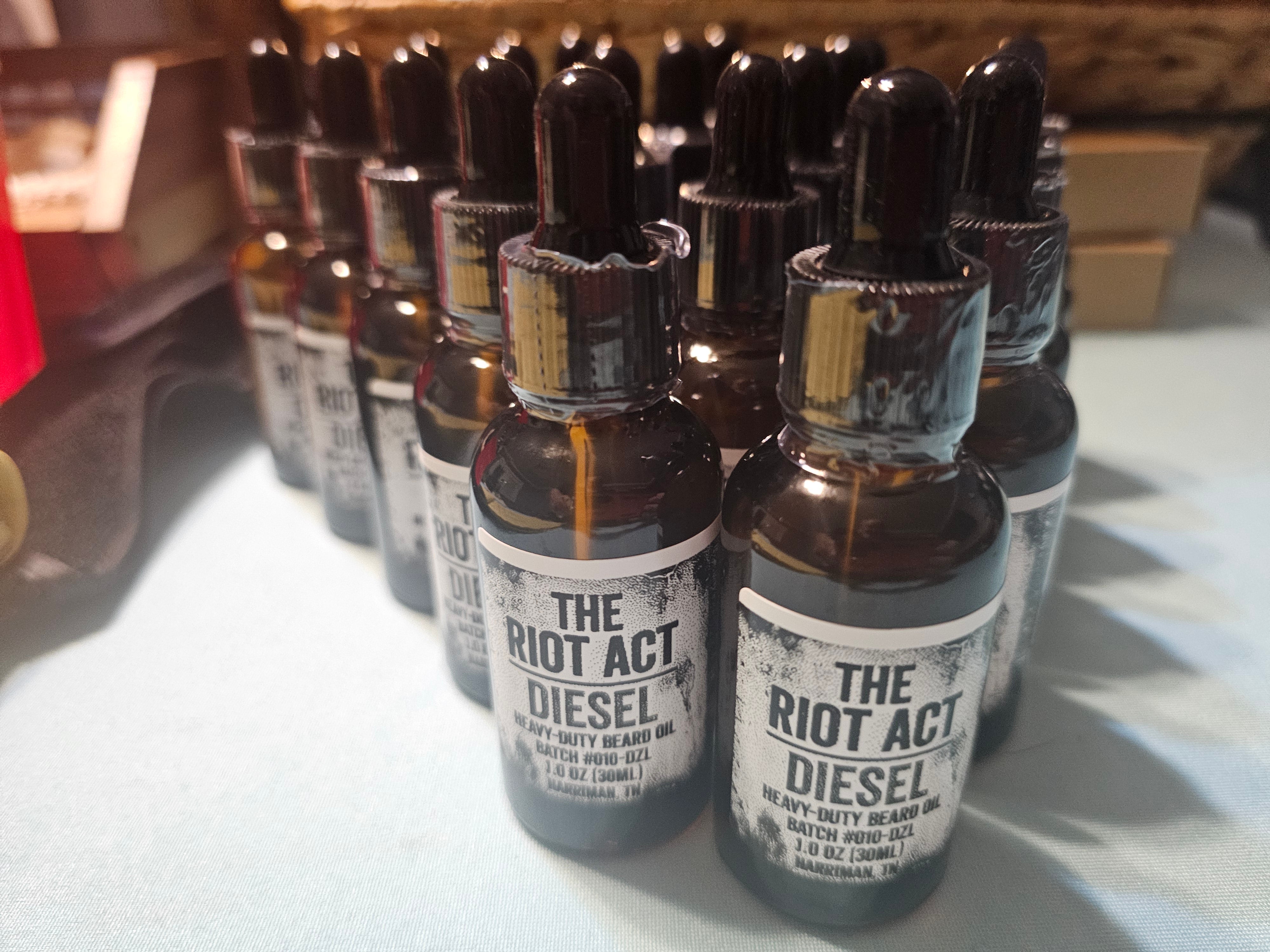 Diesel Heavy Duty Industrial Beard Oil Men