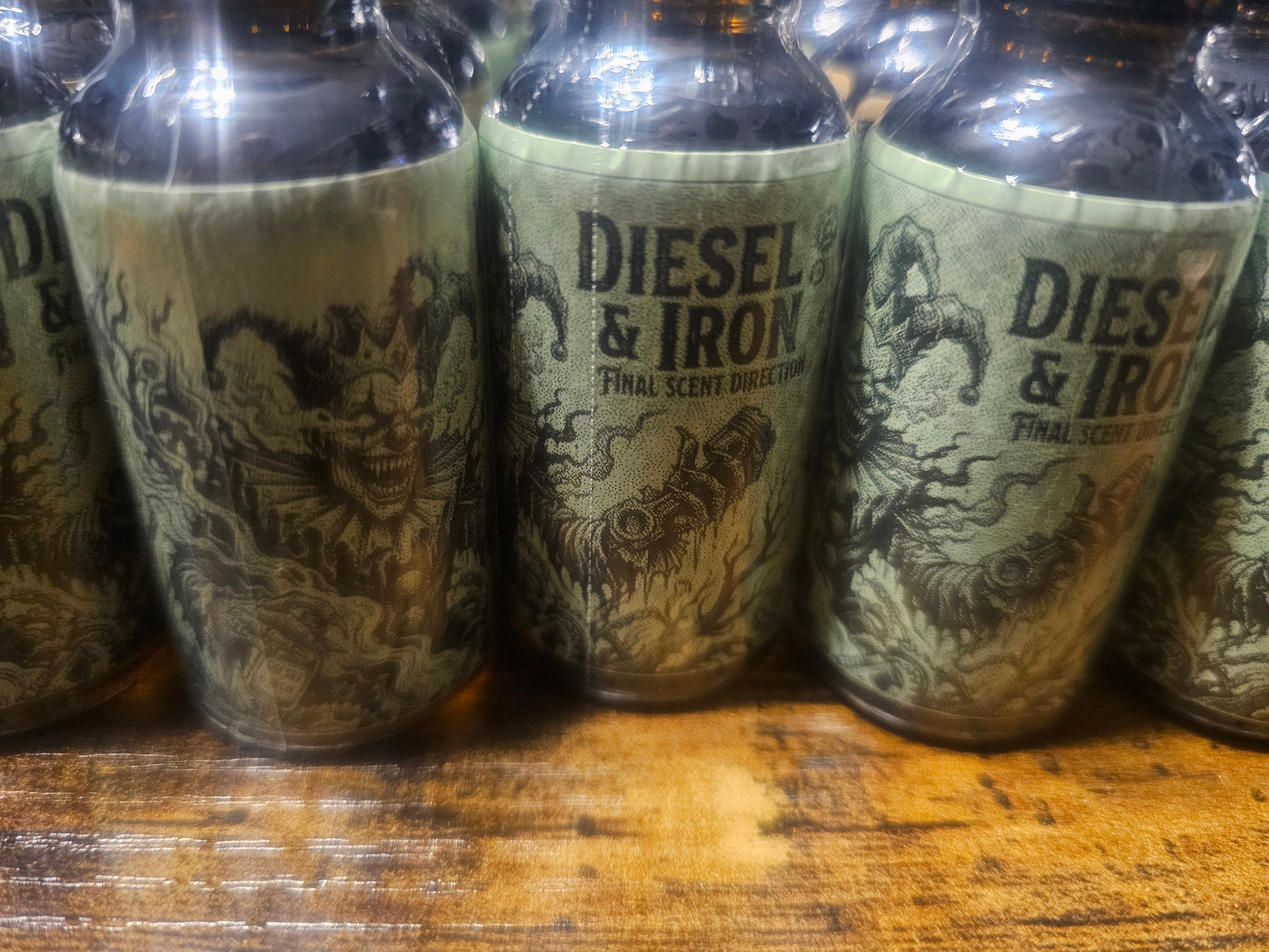 Diesel & Iron 1oz Beard Oil bottle