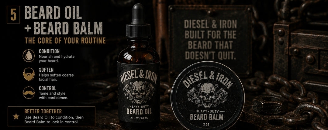DIESEL & IRON — HEAVY-DUTY BEARD BALM