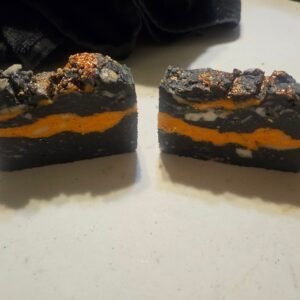 Iron Slag Industrial Grit Charcoal Soap
