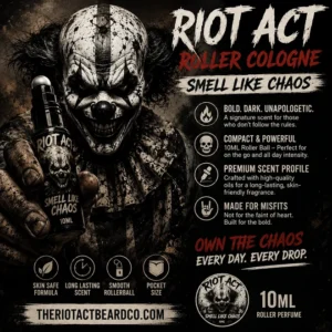 The Riot Act Off-Road Red Pocket Roller 10ml Signature Scent